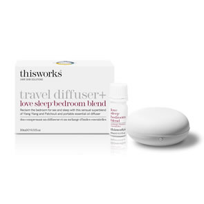 This Works Travel Diffuser and Love Sleep Bedroom Blend (10ml)