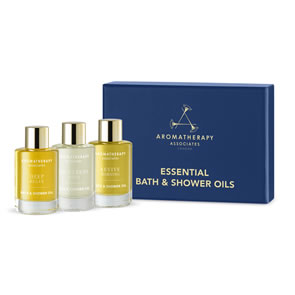 Aromatherapy Associates Essential Bath and Shower Oils Collection (3x9ml)