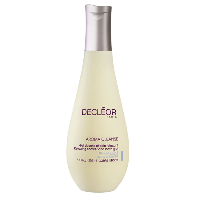 Decleor Relaxing Shower and Bath Gel 250ml PURE BEAUTY