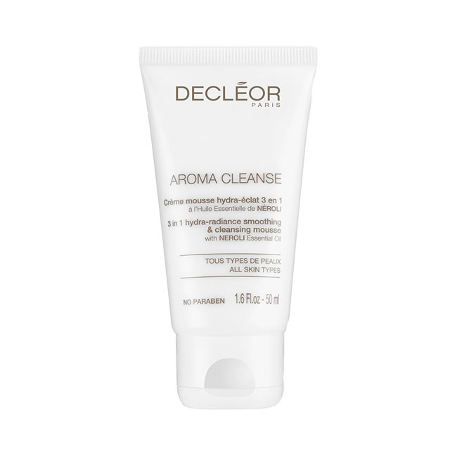 Decleor Hydra-Radiance Smoothing and Cleansing Mousse Travel (50ml)