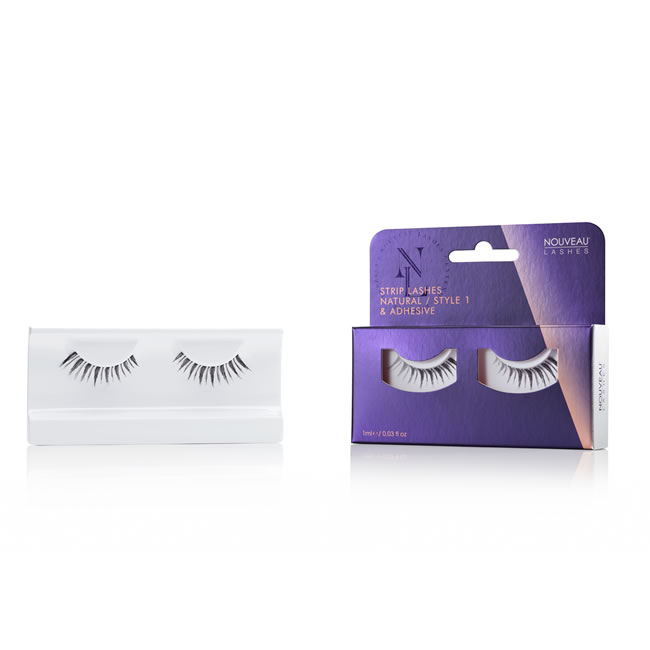 Nouveau Strip Lashes - Natural Style1