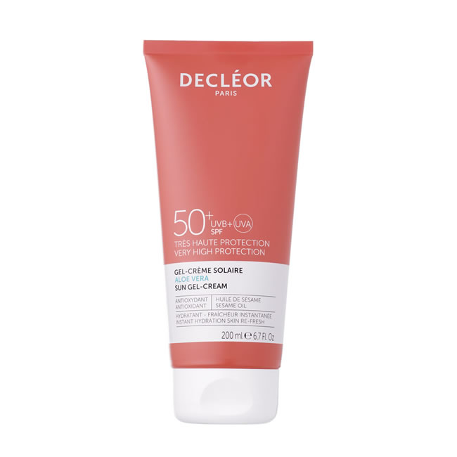 Decleor Aloe Vera Sun Gel Cream SPF50 (200ml)