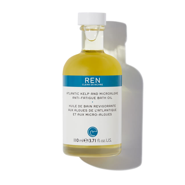 REN Clean Skincare Atlantic Kelp And Microalgae Anti-Fatigue Bath Oil (110ml)