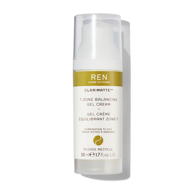 REN Clean Skincare Clarimatte T-Zone Balancing Gel Cream (50ml)