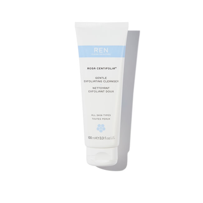 REN Clean Skincare Rosa Centifolia Gentle Exfoliating Cleanser (100ml)