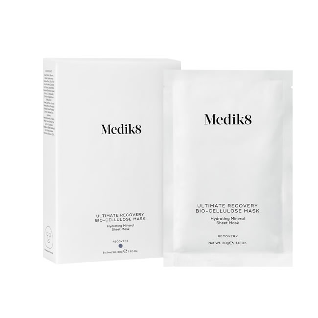 Medik8 Ultimate Recovery Bio-Cellulose Mask (6x30g)