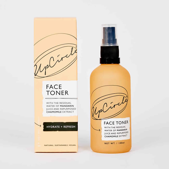 UpCircle Face Toner with Mandarin and Chamomile (100ml)