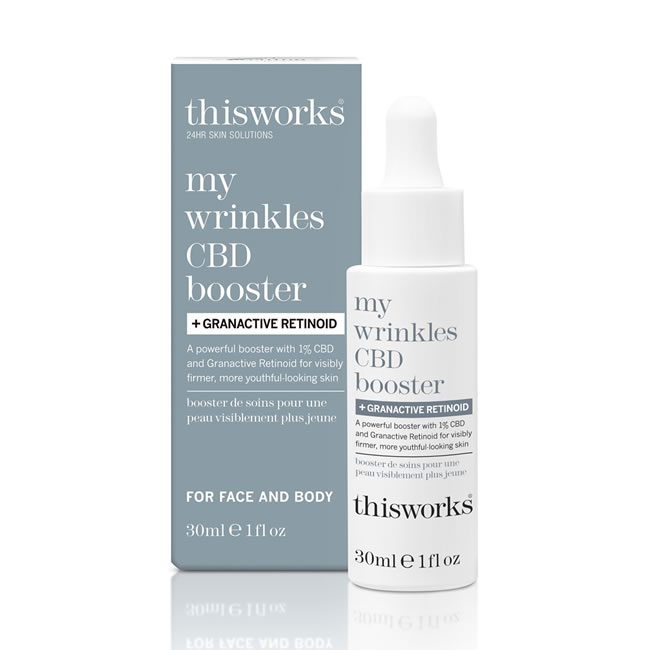This Works My Wrinkles CBD Booster + Granactive Retinoid (30ml)