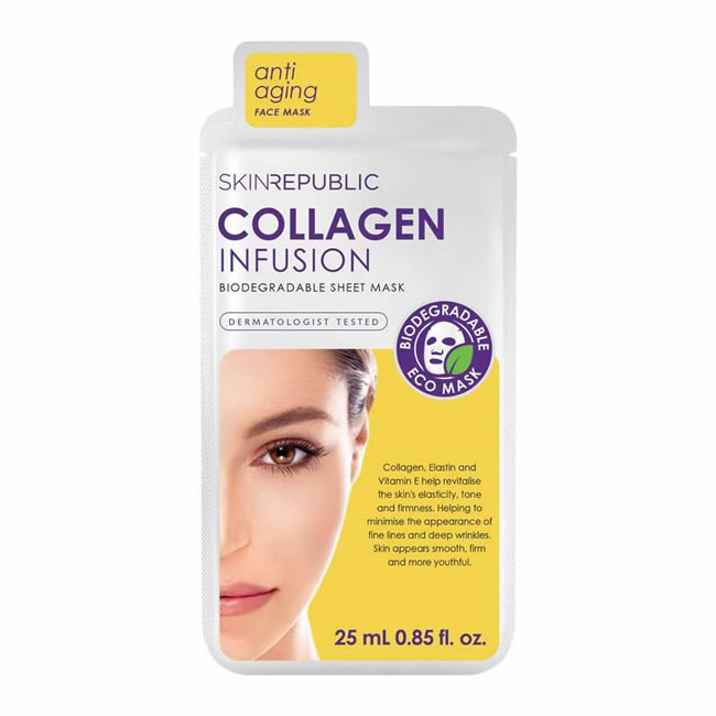 Skin Republic Collagen Infusion Sheet Mask (25ml)