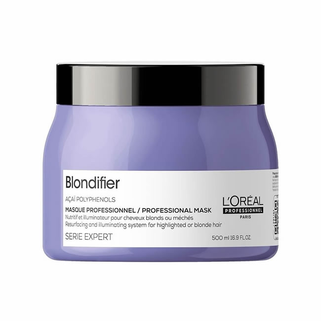 L'Oreal Professionnel Serie Expert Blondifier Resurfacing and Illuminating Treatment Masque (500ml)