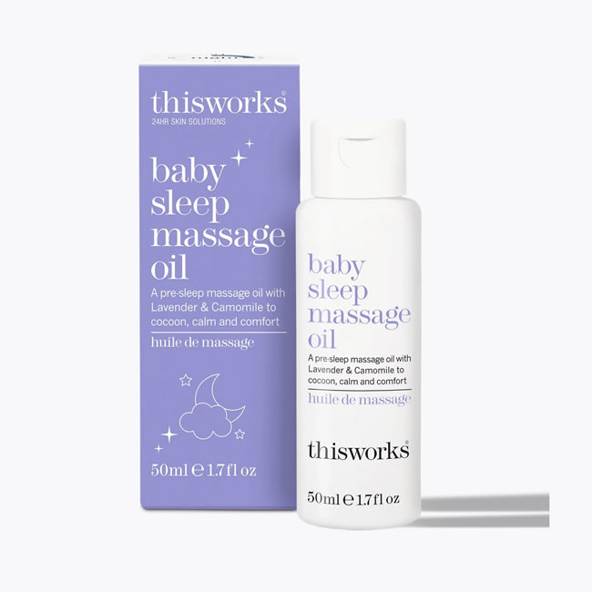 This Works Baby Sleep Massage Oil (50ml)