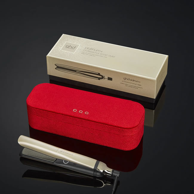 GHD Platinum+ Hair Straightener-Champagne Gold
