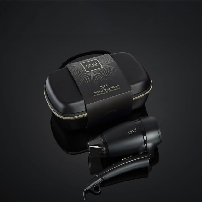 GHD Flight Travel Hair Dryer Gift Set PURE BEAUTY