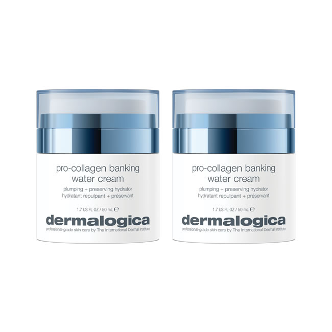 Dermalogica Pro Collagen Banking Water Cream (2 x 50ml) Duo