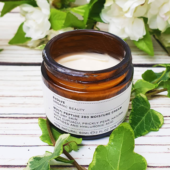 Evolve Organic Beauty Multi Peptide 360 Moisture Cream 60ml PURE BEAUTY