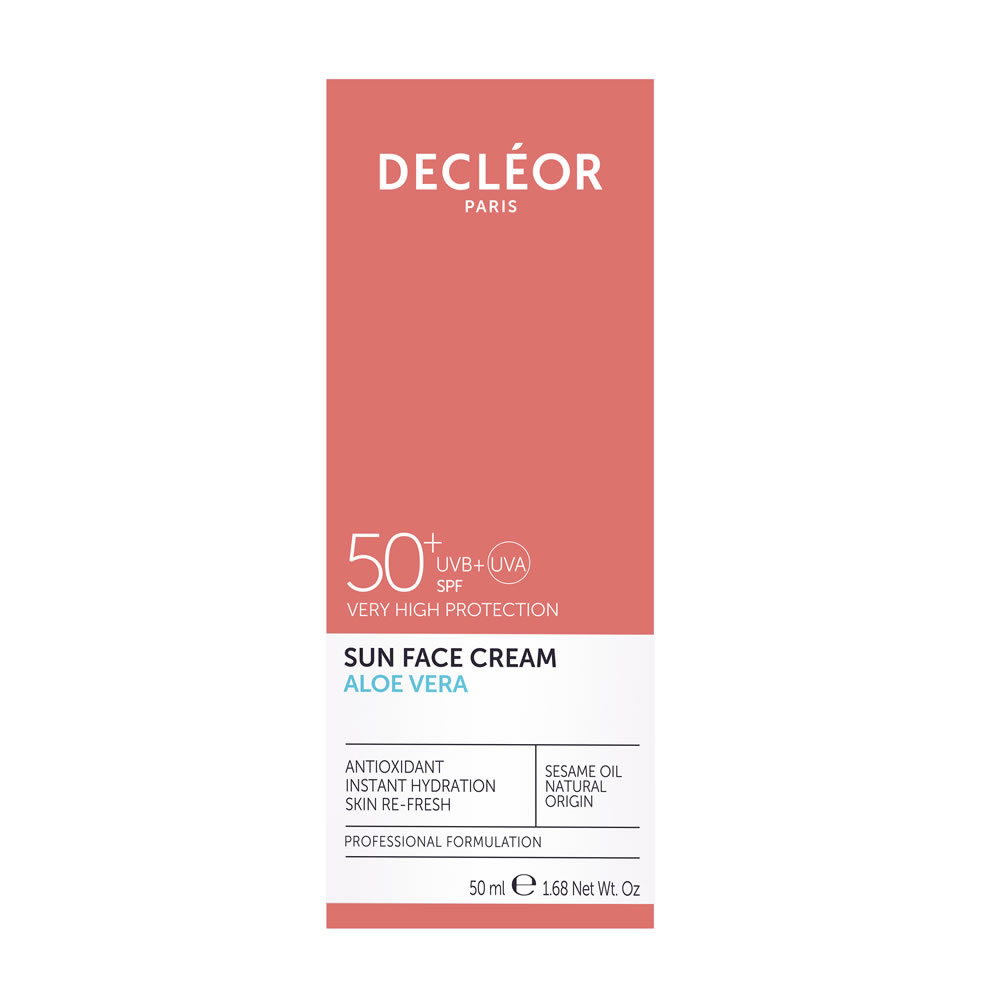 Decleor Aloe Vera Sun Face Cream SPF50 (50ml)