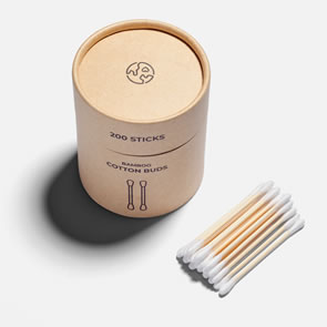 Zero Waste Cotton Buds (Pack of 200)