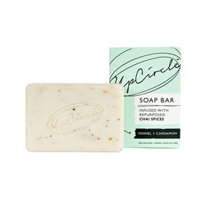 UpCircle Fennel and Cardamom Chai Soap Bar (100g)