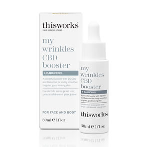 This Works My Wrinkles CBD Booster + Bakuchiol (30ml)