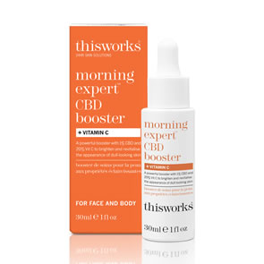 This Works Morning Expert CBD Booster + Vitamin C (30ml)