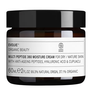 Evolve Organic Beauty Multi Peptide 360 Moisture Cream (60ml)