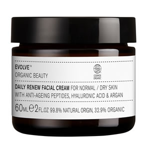 Evolve Organic Beauty Daily Renew Facial Cream (60ml)