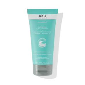 REN Clean Skincare Clearcalm Clarifying Clay Cleanser (150ml)