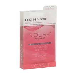 Voesh 4 Step Deluxe Pedi in a Box Vitamin Recharge