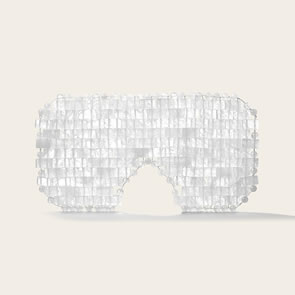 Hayo'u Clear Quartz Crystal Eye Mask