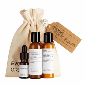 Evolve Organic Beauty Organic Haircare Essentials Set