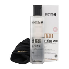 Sienna X Eraser Self Tan Remover and Mitt