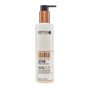 Sienna X Gradual Untinted Self Tan Lotion (200ml)