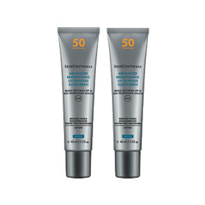 SkinCeuticals Advanced Brightening UV Defence SPF 50 (2 x 40ml) Duo
