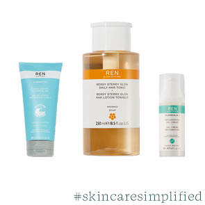 REN Clean Skincare Normal/Oily Skincare Simplified Package