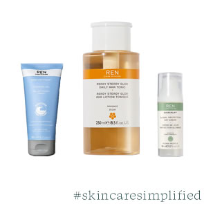 REN Clean Skincare Normal/Dry Skincare Simplified Package