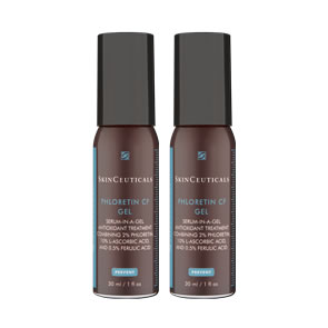 SkinCeuticals Phloretin CF Gel - Vitamin C Serum (2 x 30ml) Duo