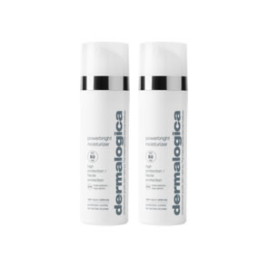 Dermalogica PowerBright Moisturiser SPF50 (2 x 50ml) Duo