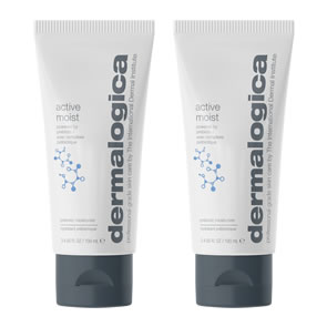 Dermalogica Active Moist (2 x 100ml) Duo